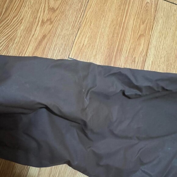 Vintage 90s Nike Brown Embroidered Windbreaker Rain Coat - Picture 4 of 7